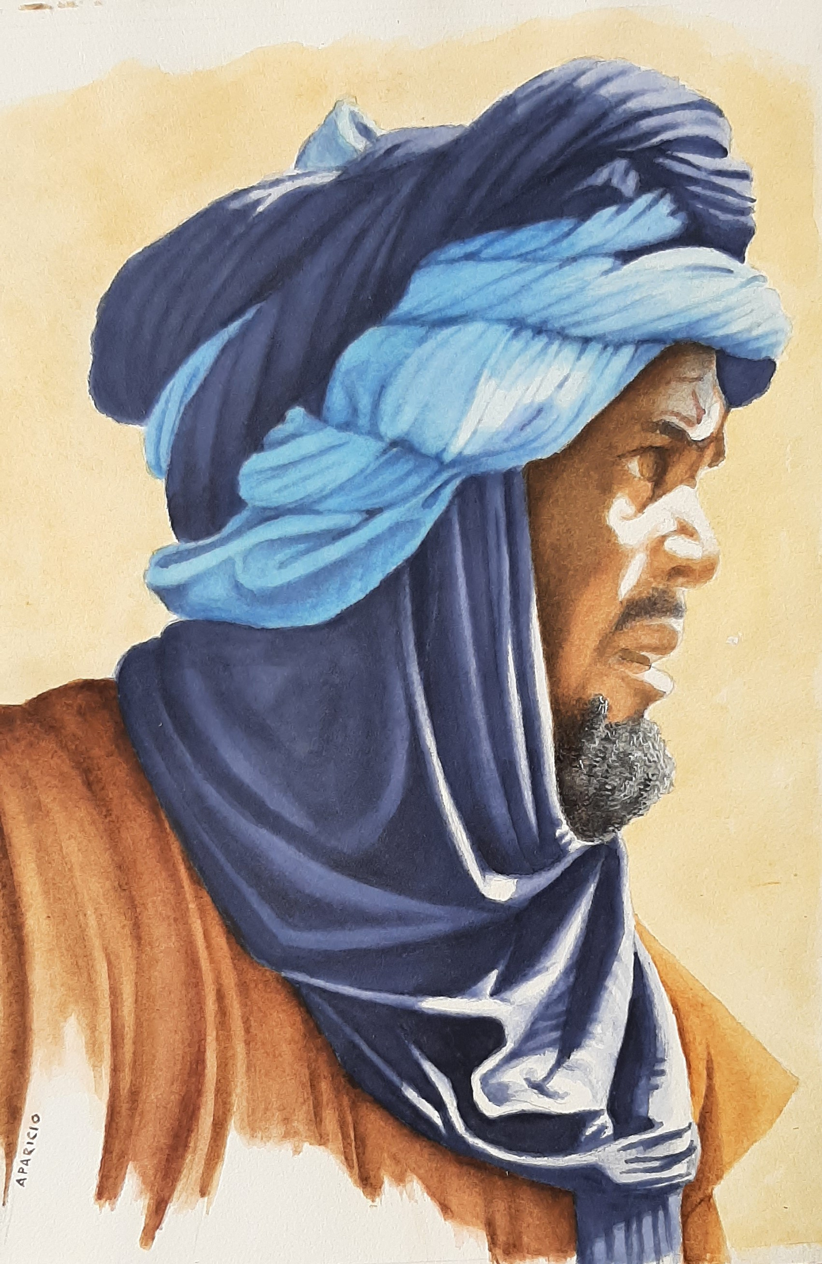 L&rsquo;homme bleu (Nord Mali)