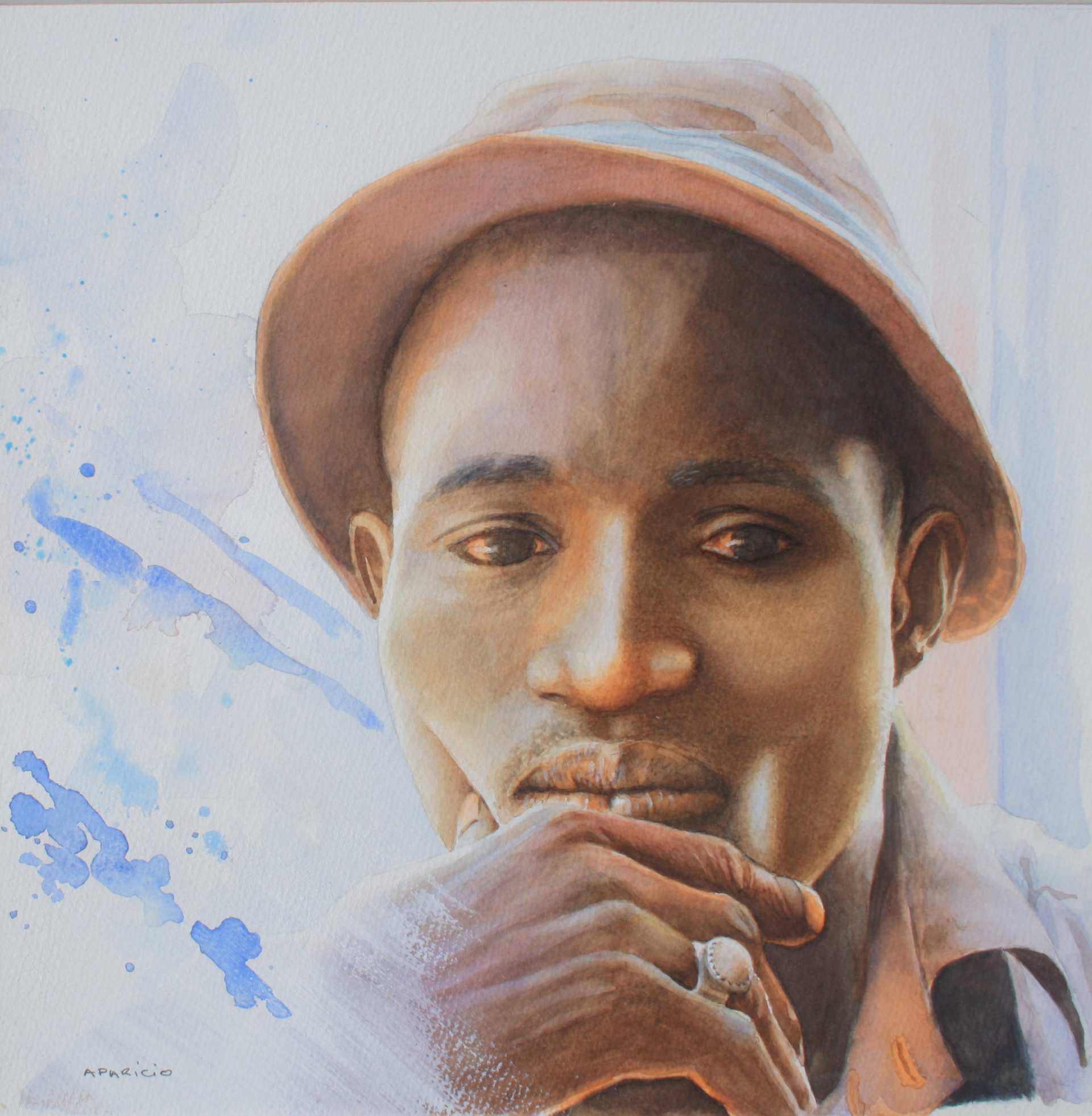 Jeune homme au chapeau