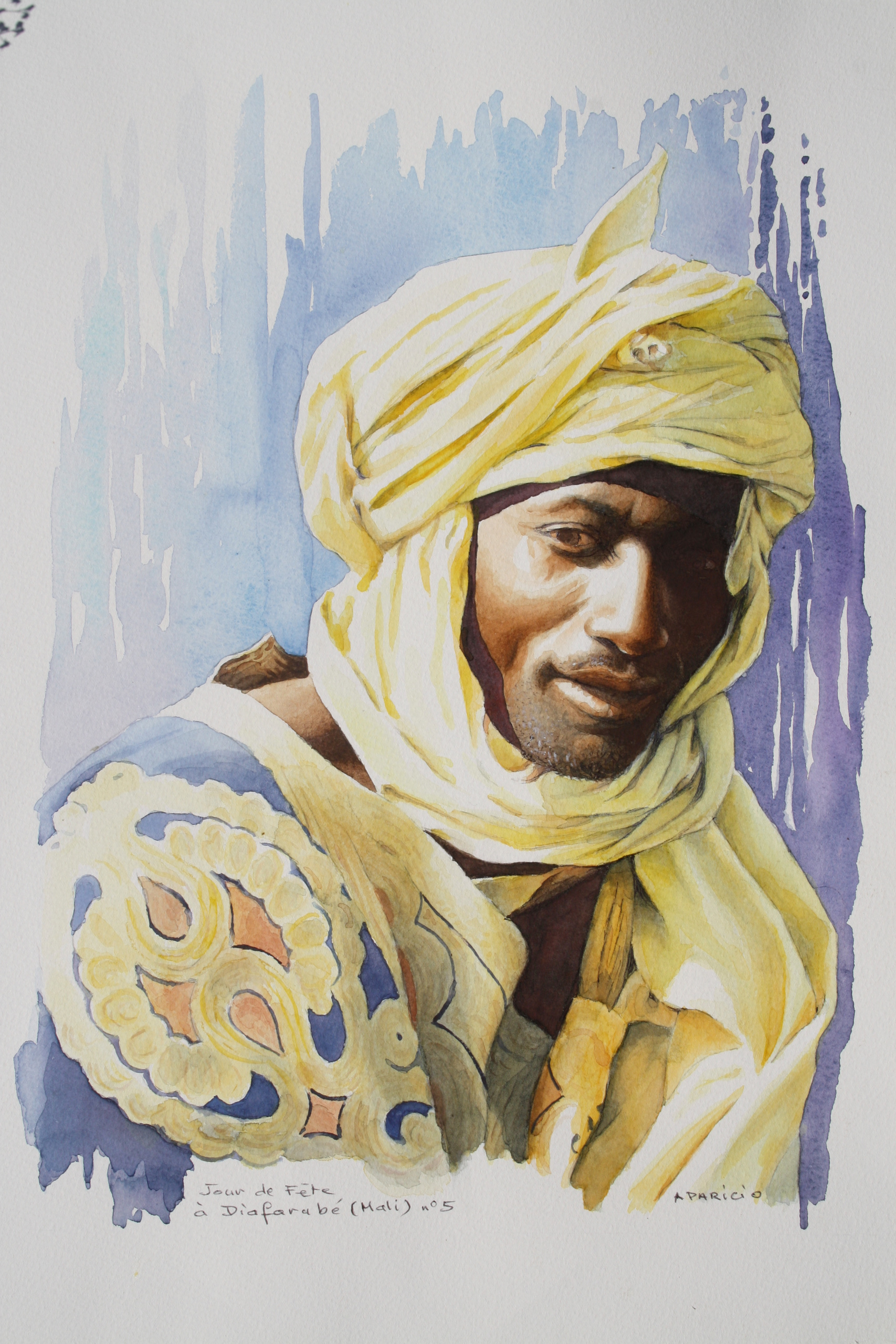 Jour de fête à Diafarabé (Mali) n°5