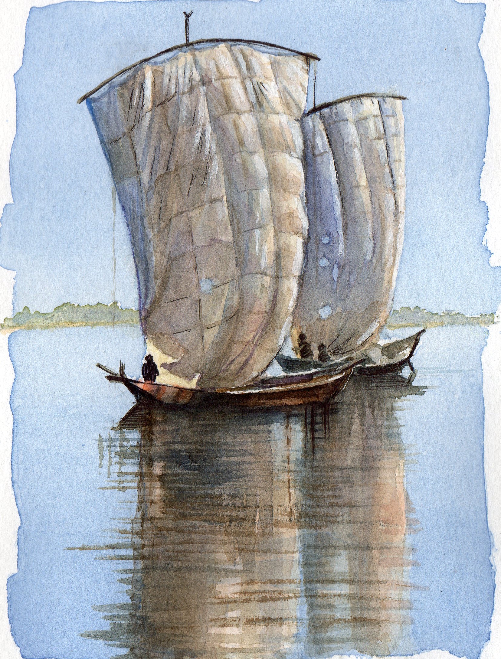 Pirogues à voile