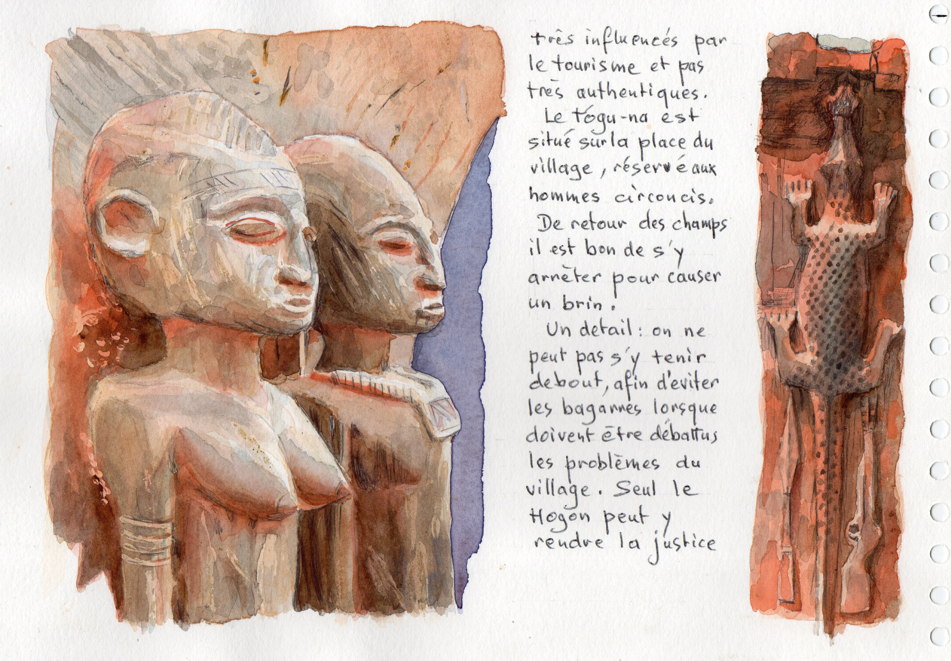 Statues dogons