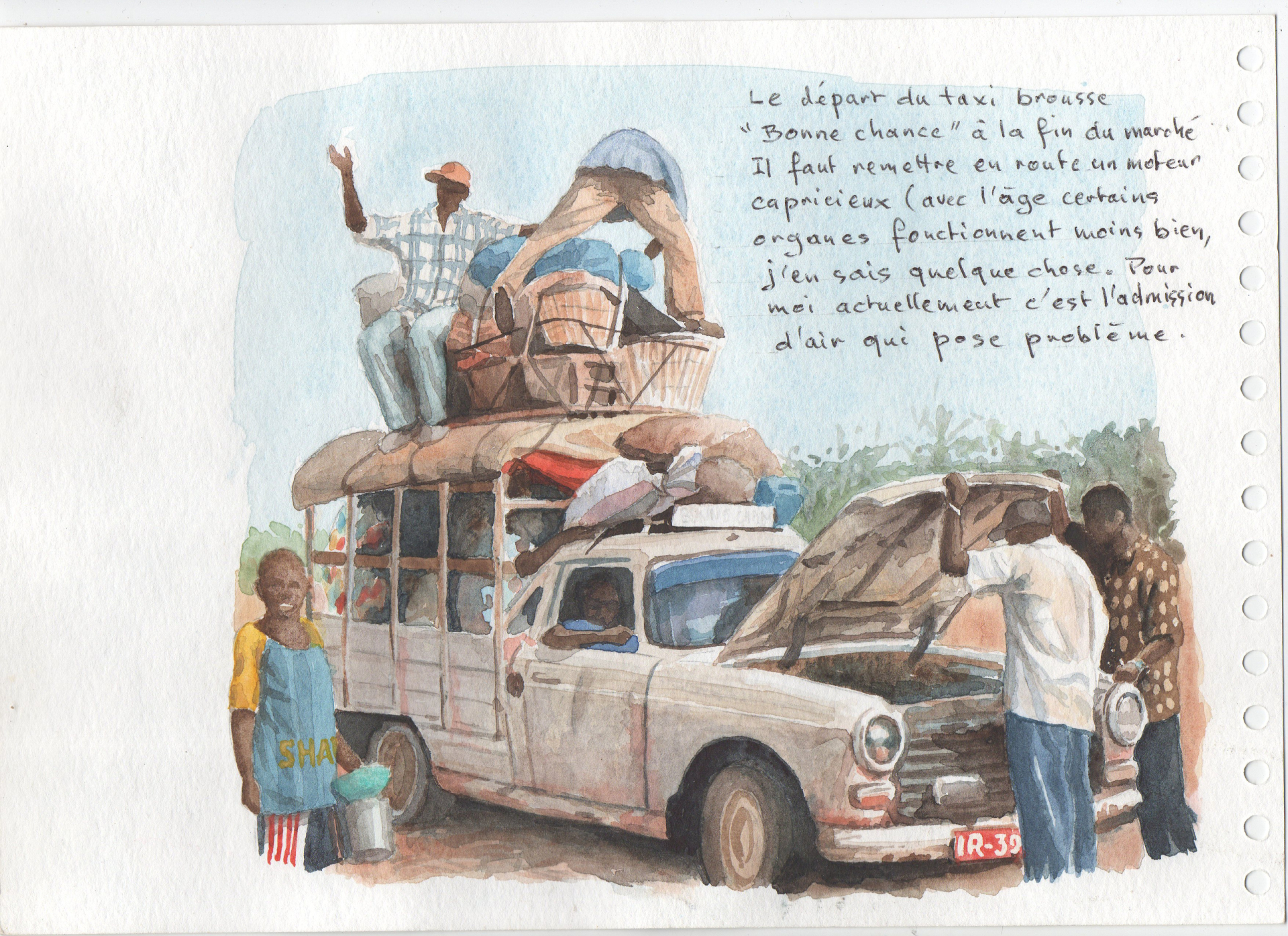 Le taxi-brousse